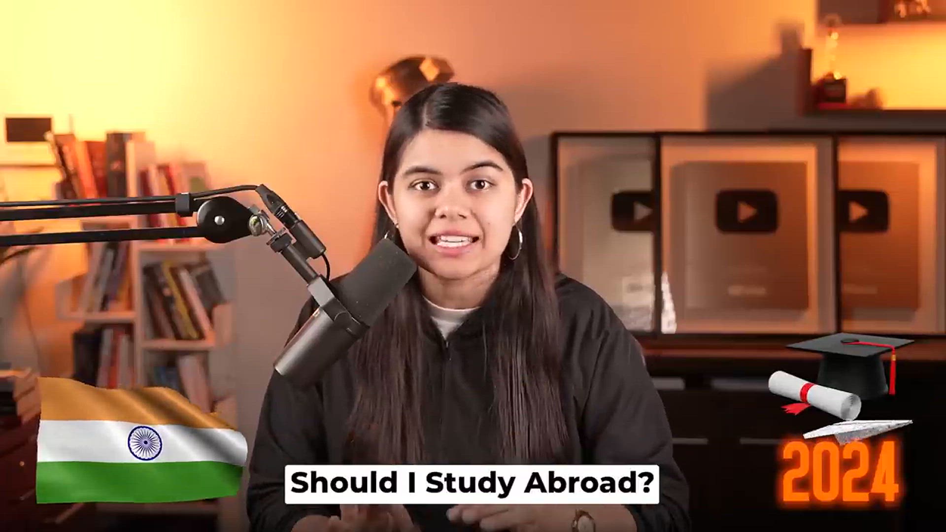 'Video thumbnail for Should you study abroad in 2024_ Is it worth it for Indian students_'