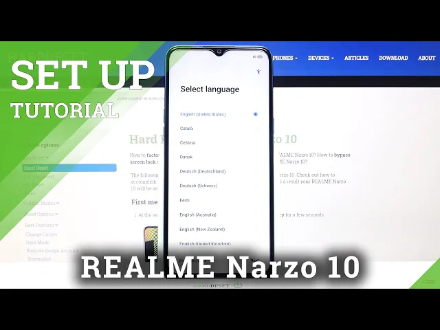 Video thumbnail for How to Perform Initialization Process on REALME Narzo 10 - Activation