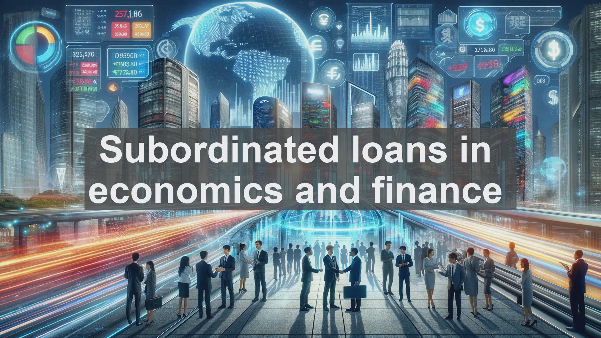 'Video thumbnail for Subordinated loans in economics and finance'