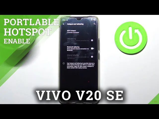 Video thumbnail for How to Set Up Portable Hostpot on VIVO V20 SE - Manage Network Sharing
