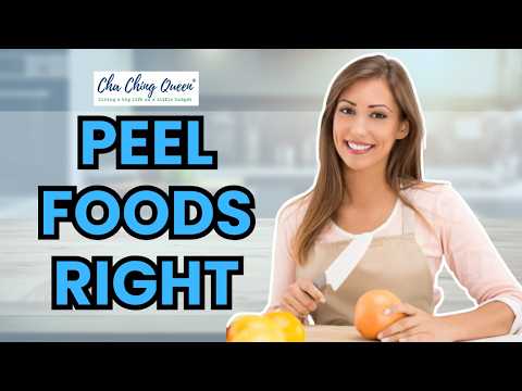 Video thumbnail for Stop peeling your foods wrong