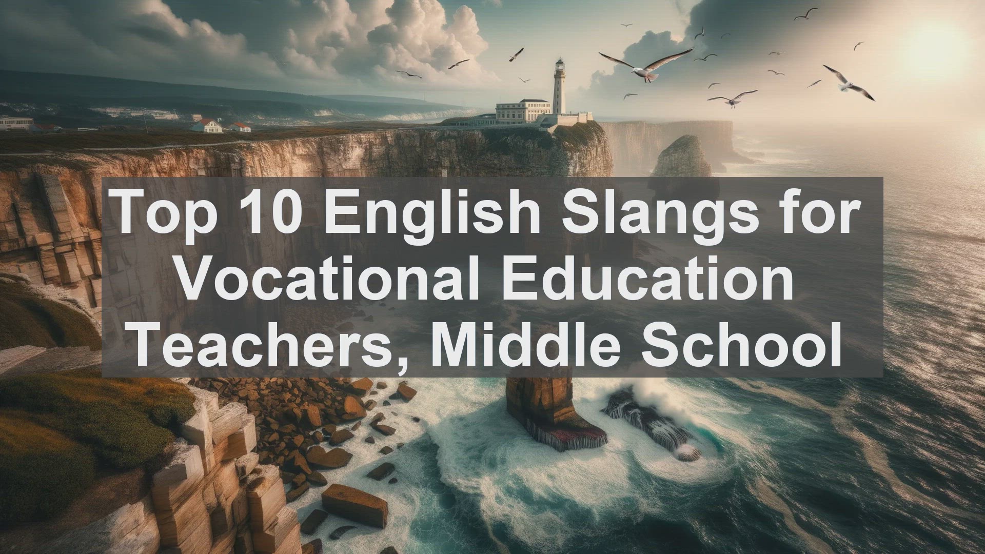 'Video thumbnail for Top 10 English Slangs for Vocational Education Teachers Middle School'