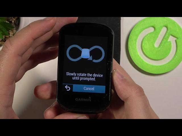 Video thumbnail for How to Calibrate Compass on Garmin Edge 830 - Rotate Garmin Cycling Computer to Adjust Compass