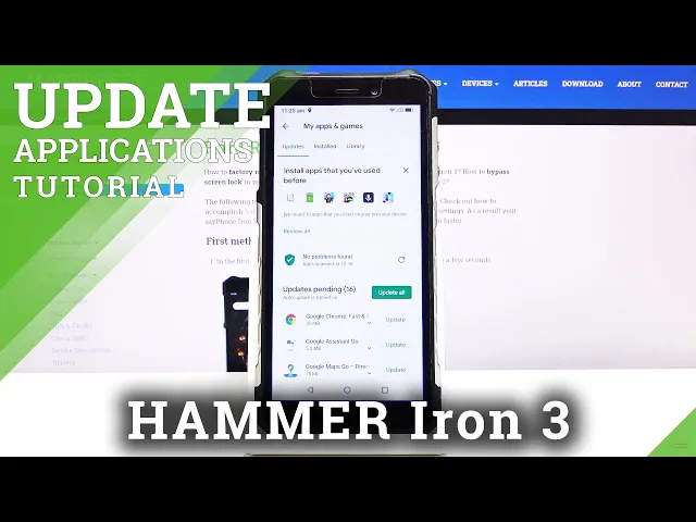 Video thumbnail for How to Update Apps in Hammer Iron 3 - Install Latest App Versions