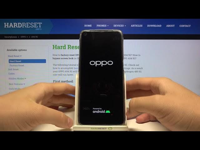 Video thumbnail for How to Power On OPPO A54 5G – Switch On Device