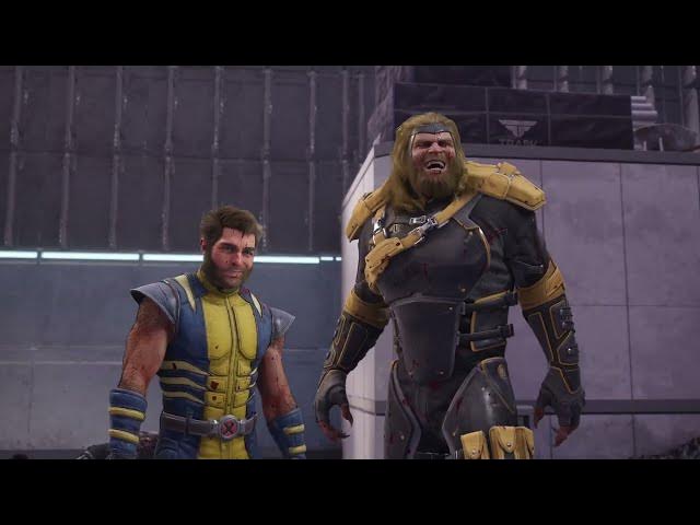 Video thumbnail for Marvel's Wolverine - Knock Knock: Fight With Sabretooth: Disable Power Station, Turrets and APC