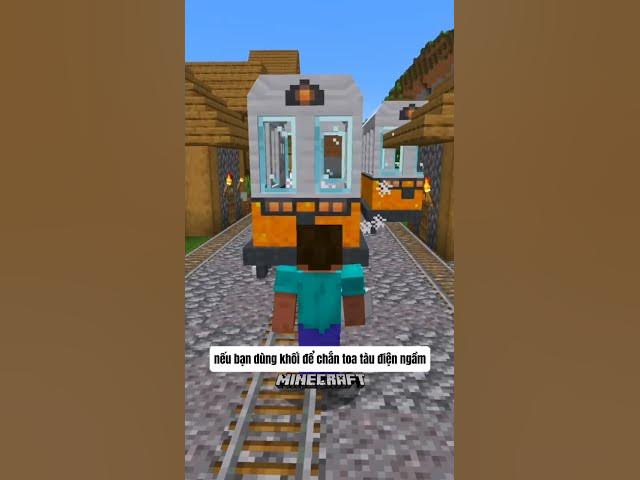 Video thumbnail for Tôi Đã Thêm Tàu Điện Ngầu Vào Minecraft #shorts