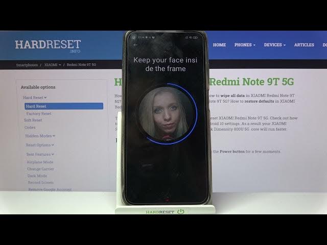 Video thumbnail for How to Set Up Face Unlock in Xiaomi Redmi Note 9T – Face Recognition Unlock