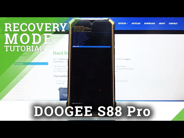 Video thumbnail for How to Enter Recovery Mode on DOOGEE S88 Pro – Open Recovery Mode