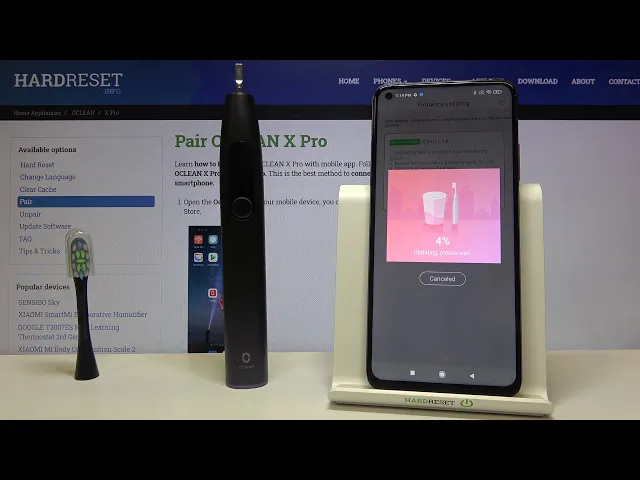Video thumbnail for How to Update Oclean X Pro Sonic Toothbrush – Firmware Actualization