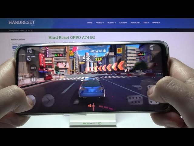 Video thumbnail for Drift Max Pro Gameplay on OPPO A74 5G – Gaming Performance