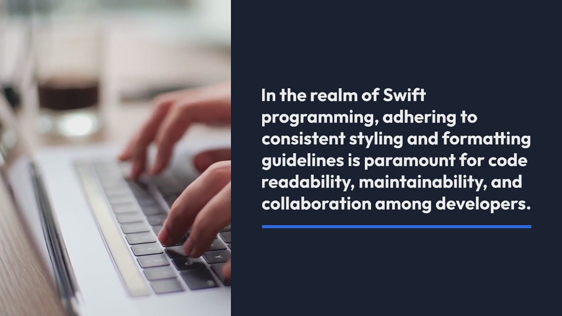 Swift code styling and formatting guidelines | Open Video