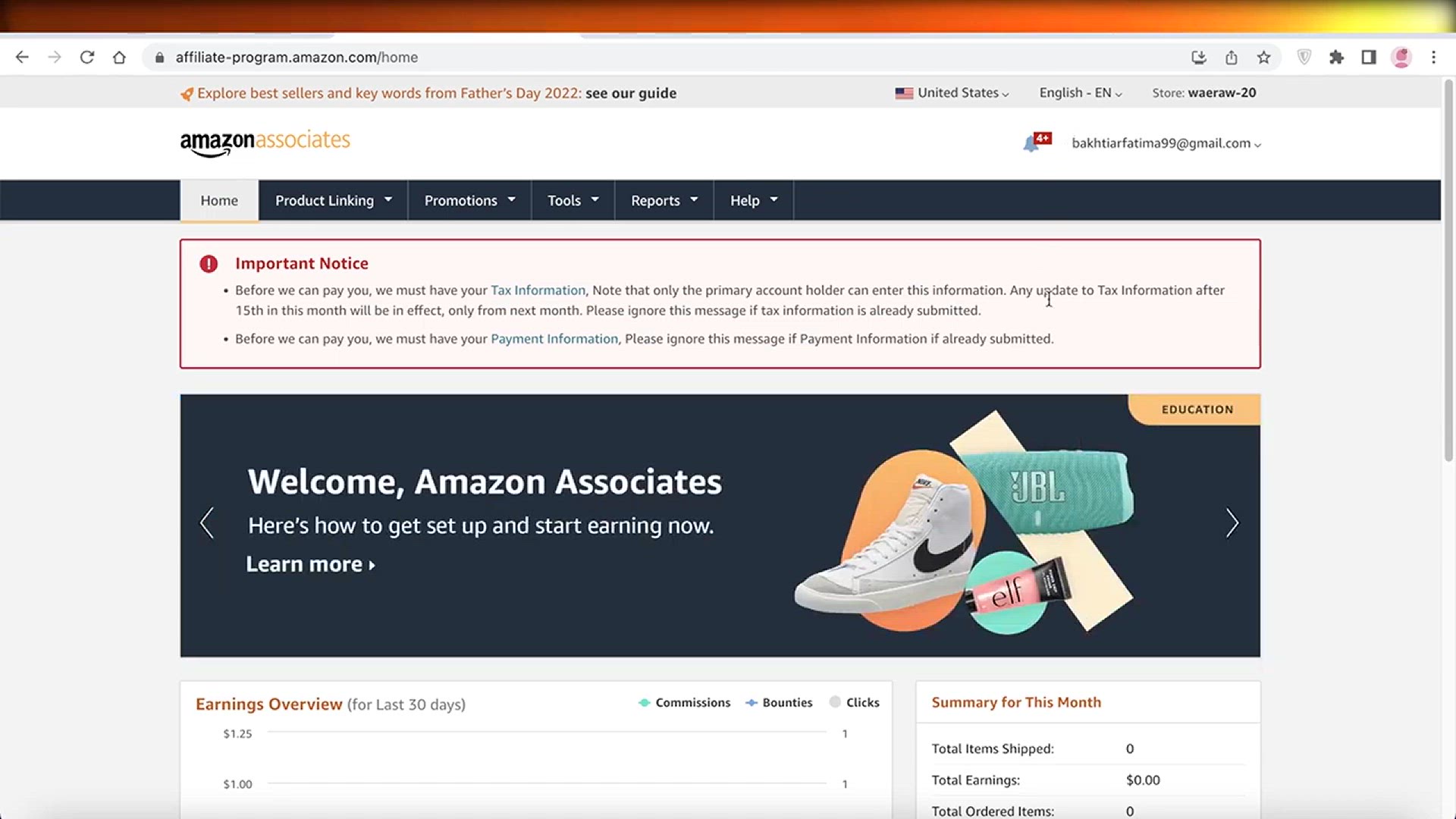 'Video thumbnail for How To Add Amazon Affiliate Links To Linktree'