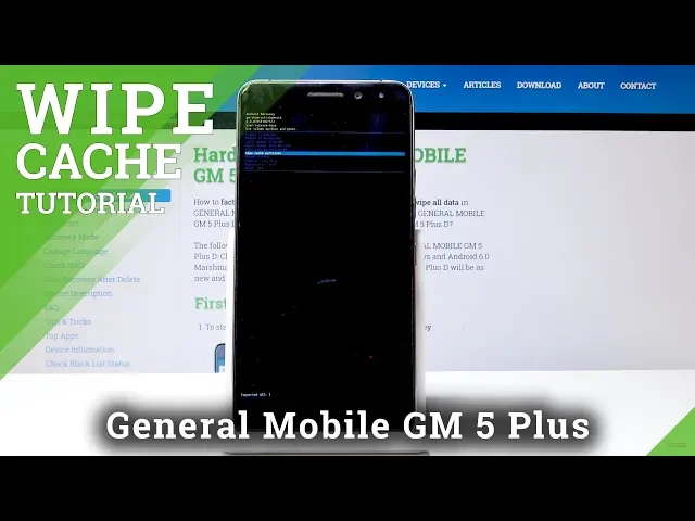 Video thumbnail for General Mobile GM 5 PLUS Wipe Cache Partition