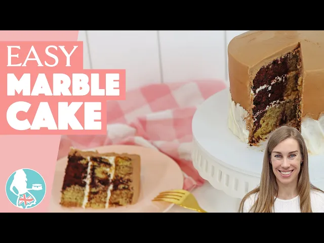 Video thumbnail for Easy Marble Cake