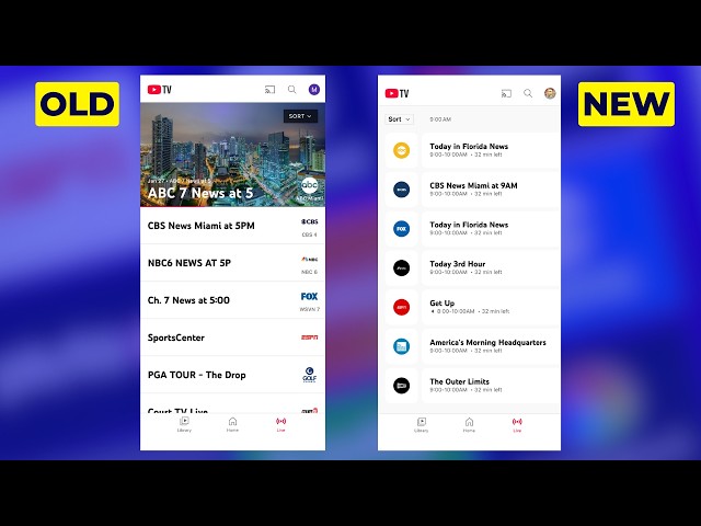 Video thumbnail for How to Use YouTube TV's New Mobile Live Guide! (2026 Changes)