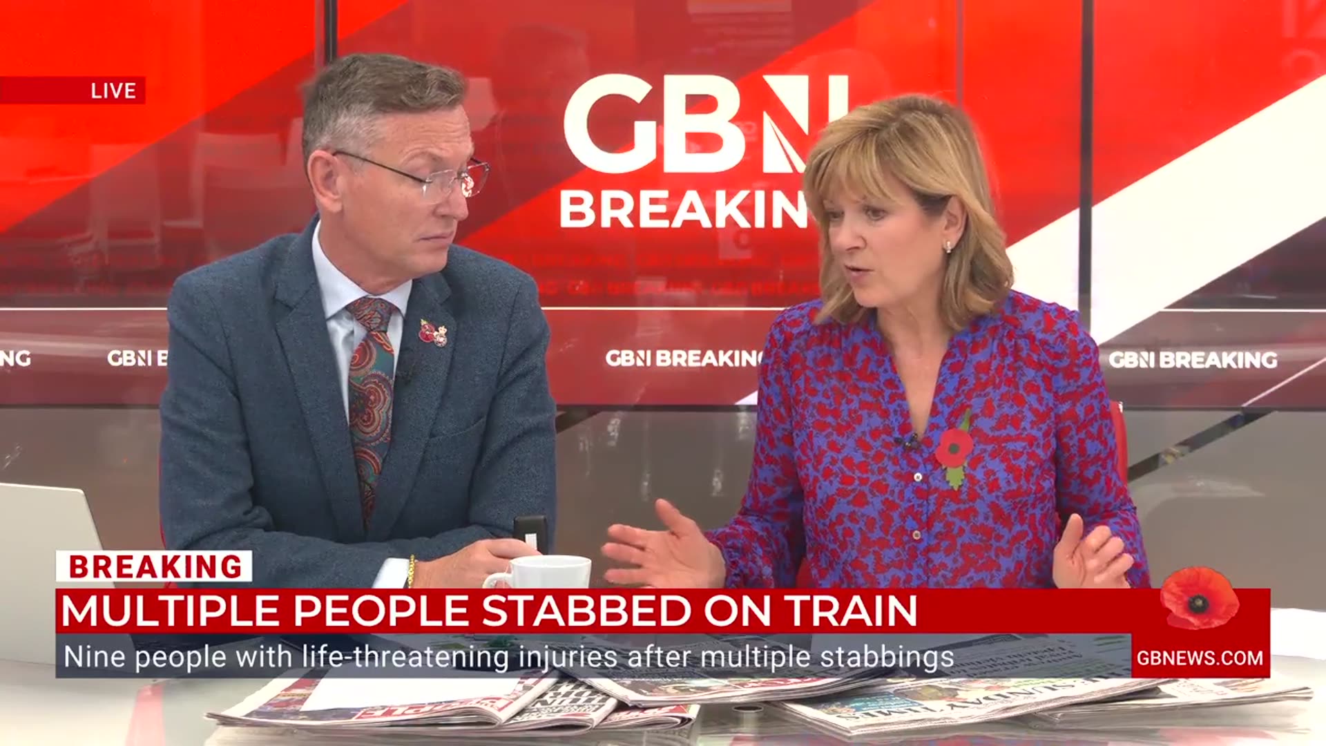 'Video thumbnail for Huntingdon stabbing: Stephen Dixon hails 'absolutely hero' who helped young girl during knife attack'