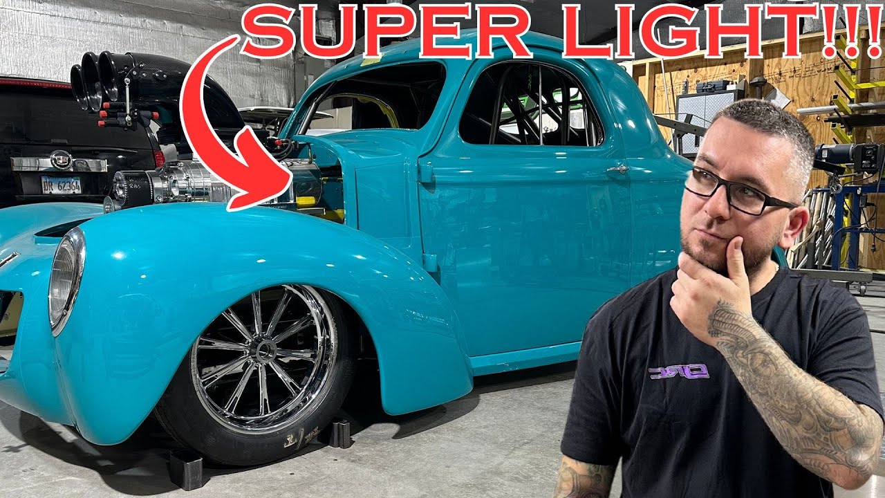 Video thumbnail for TITANIUM firewall fabrication in 85 year old Willy's!