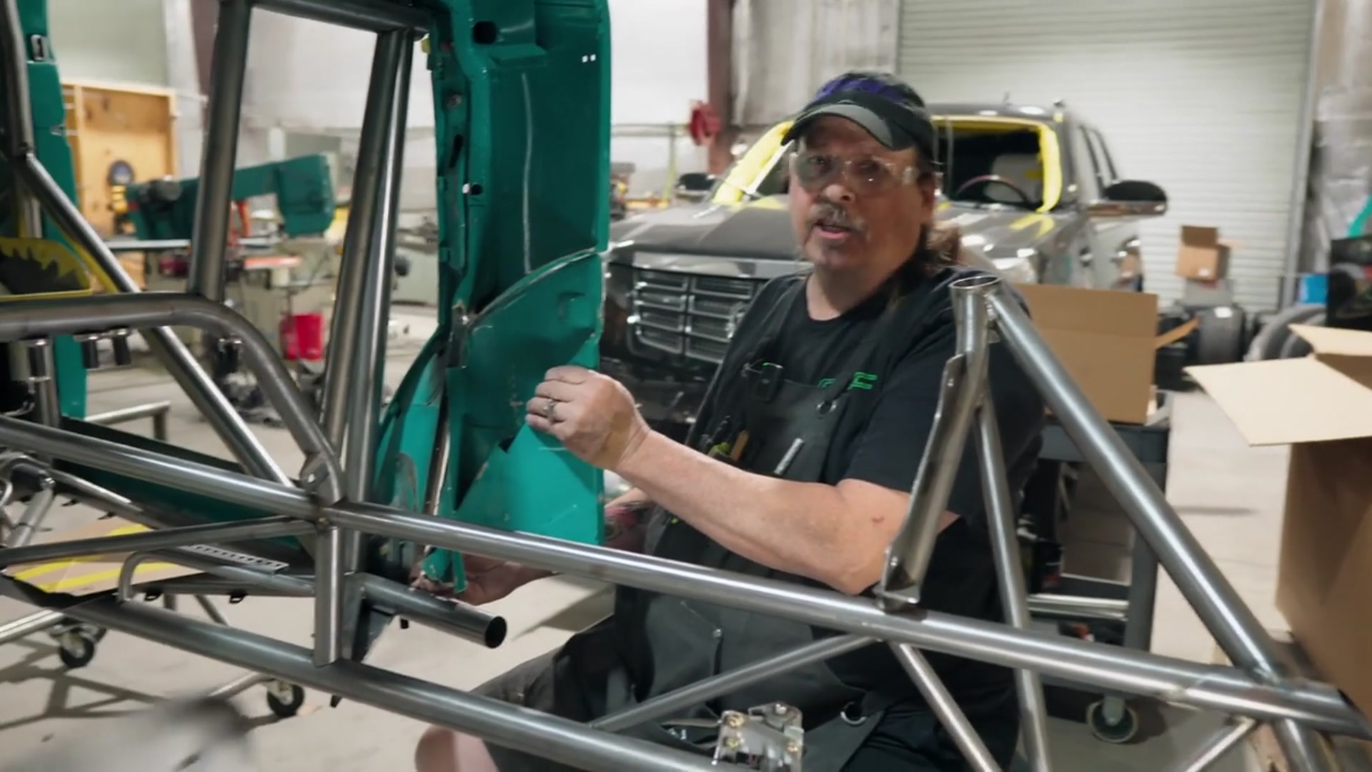 Video thumbnail for TITANIUM firewall fabrication in 85 year old Willy's!