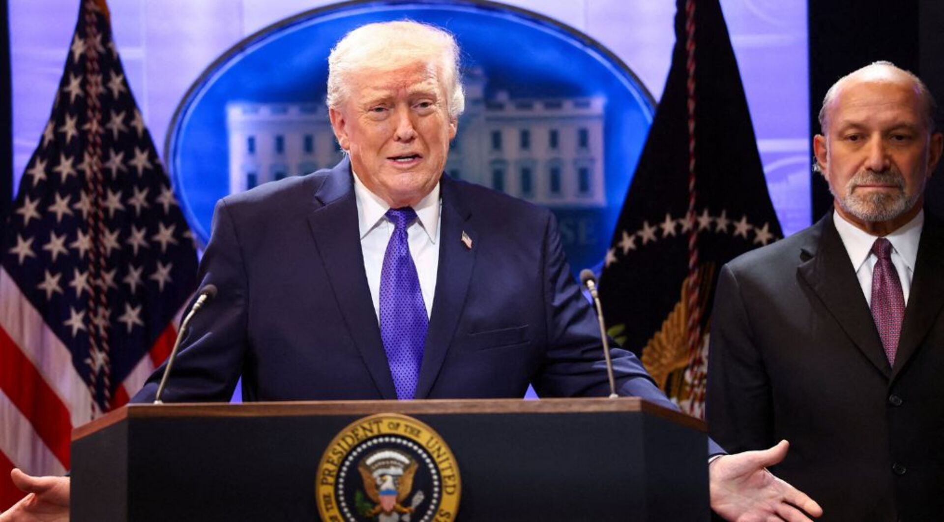 Video thumbnail for Trump raises US global tariffs to 15 percent after Supreme Court setback