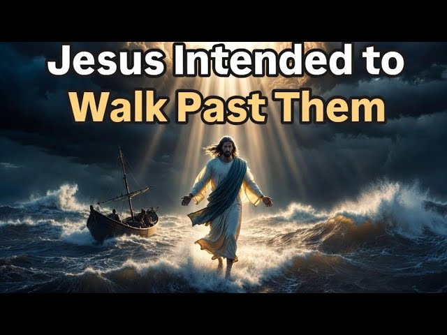 Video thumbnail for Jesus Intended to Walk Past Them --- Christ Surge
