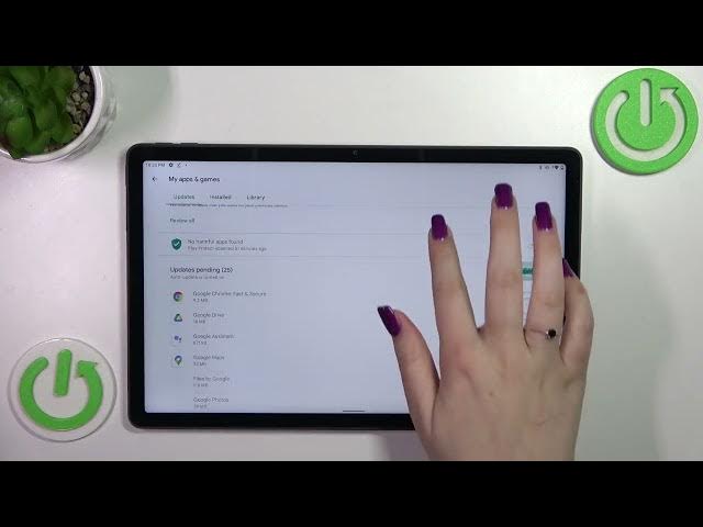 Video thumbnail for Lenovo TAB M11 Plus - How to Update All Installed APPS | Check App Updates