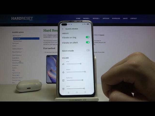 Video thumbnail for How to Change Ringtone Volume on OPPO Reno4 Z 5G – Volume Adjustment