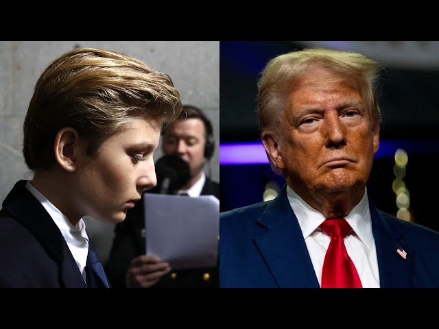 Video thumbnail for Trump Shares Tragic Personal News About Barron - This Is Sad