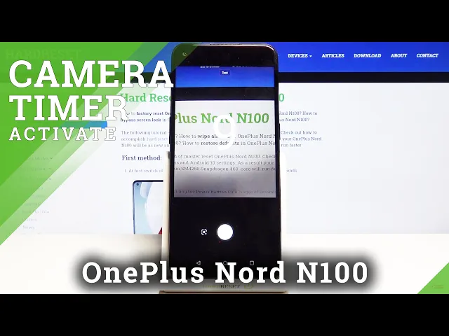 Video thumbnail for How to Enable Camera Timer in OnePlus Nord N100 – Set Up Camera Countdown