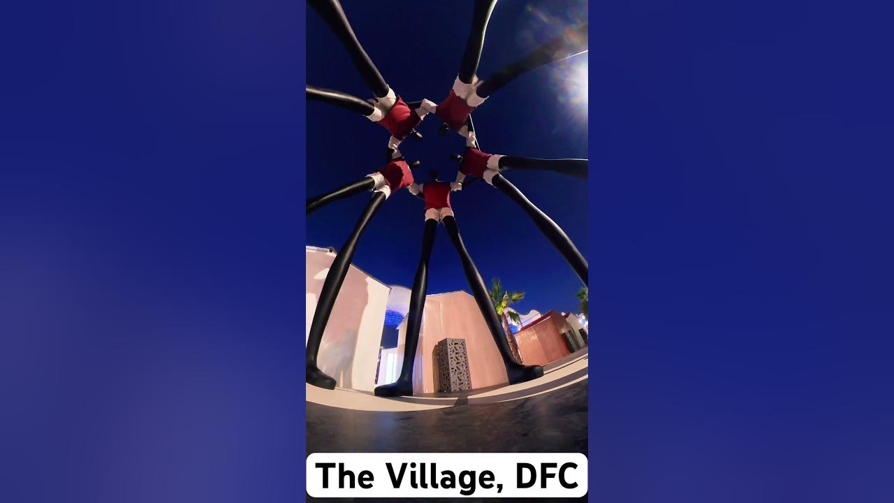 'Video thumbnail for Surrounded by Giants… No way out 😳 #TheVillage #DohaFestivalCity'