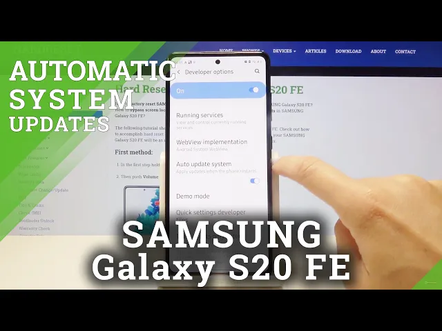 Video thumbnail for How to Allow Automatic Updates in SAMSUNG Galaxy S20 FE – Auto-Updates
