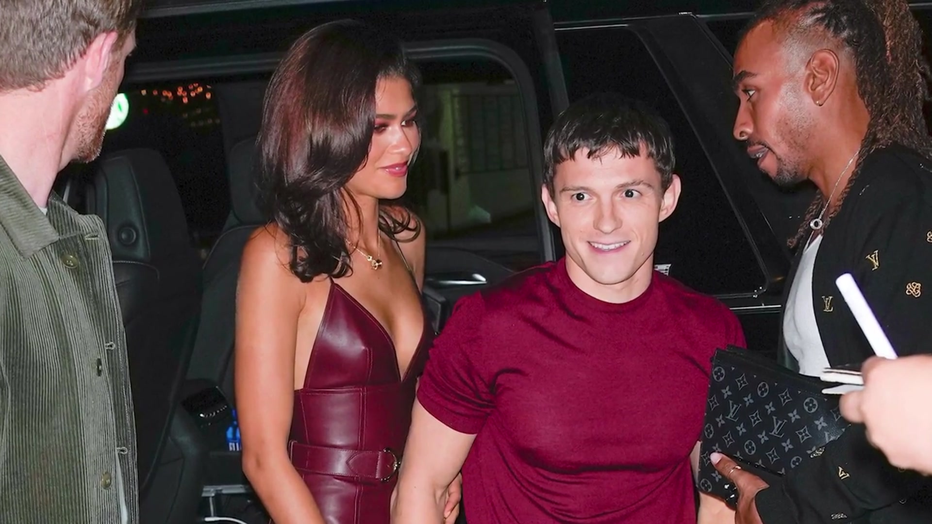 'Video thumbnail for Tom Holland taken to hospital following on-set injury during 'Spider-Man' filming'