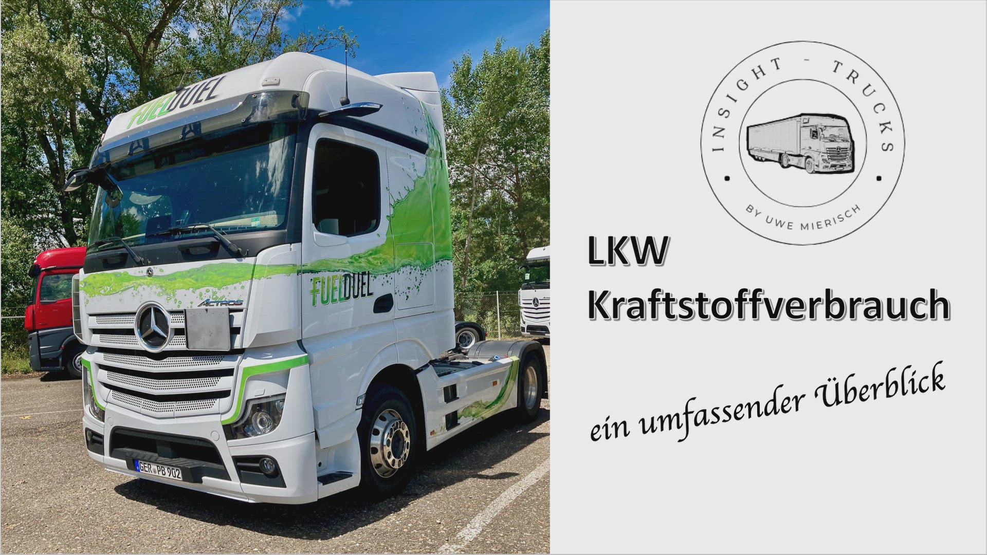 Video thumbnail for LKW Kraftstoffverbrauch - Ein umfassender Überblick.