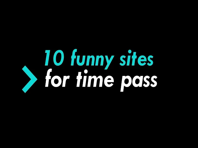 Video thumbnail for 10 Funny Websites to Visit When You are Bored