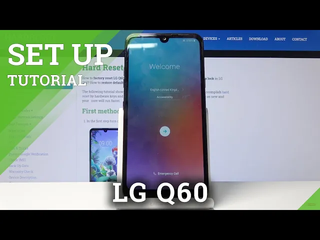 Video thumbnail for How to Start with Your LG Q60 – Basic Setup and Configuration
