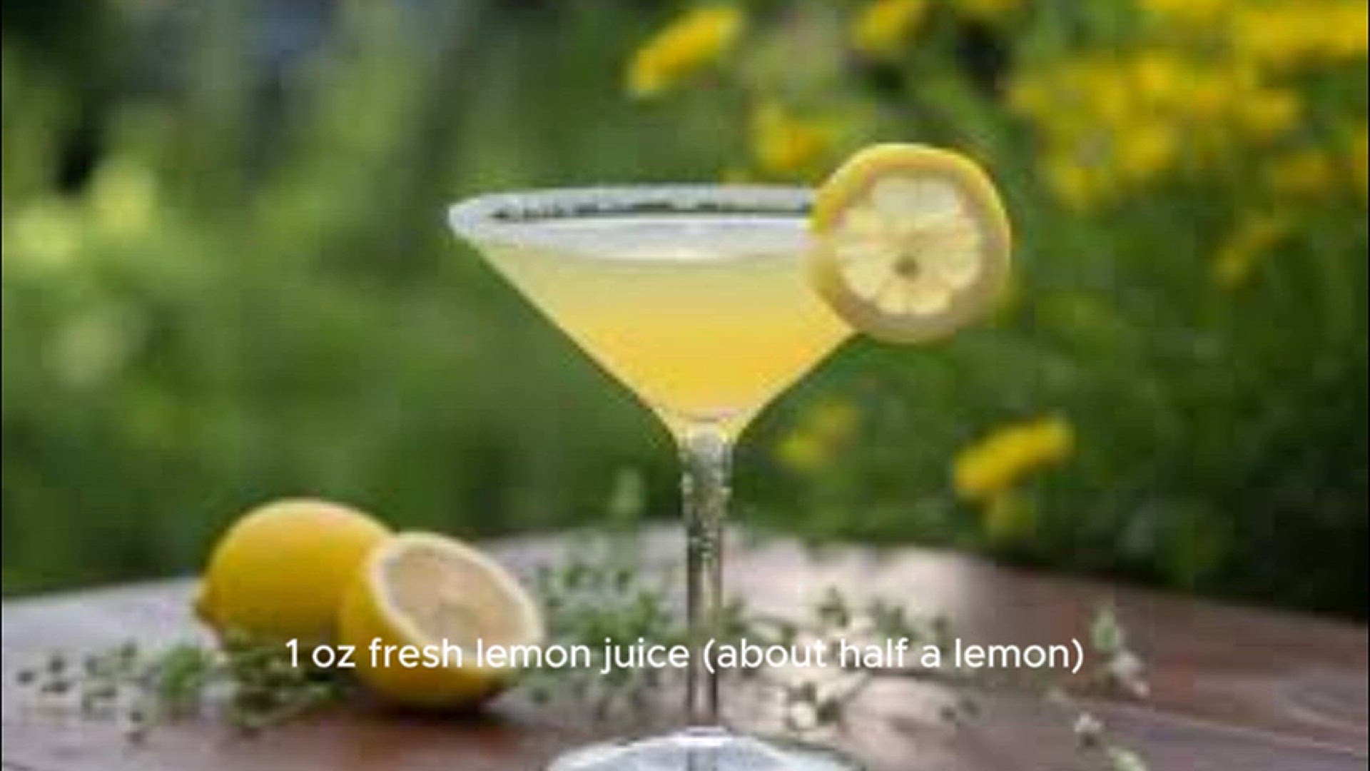 'Video thumbnail for Lemon Drop Martini Recipe '
