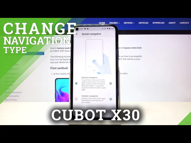 Video thumbnail for CUBOT X30 and Air Gestures Option – Activate Gesture Navigation