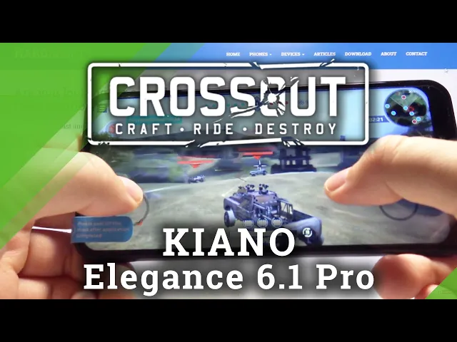 Video thumbnail for Crossout Mobile on KIANO Elegance 6.1 Pro - Android Game Review