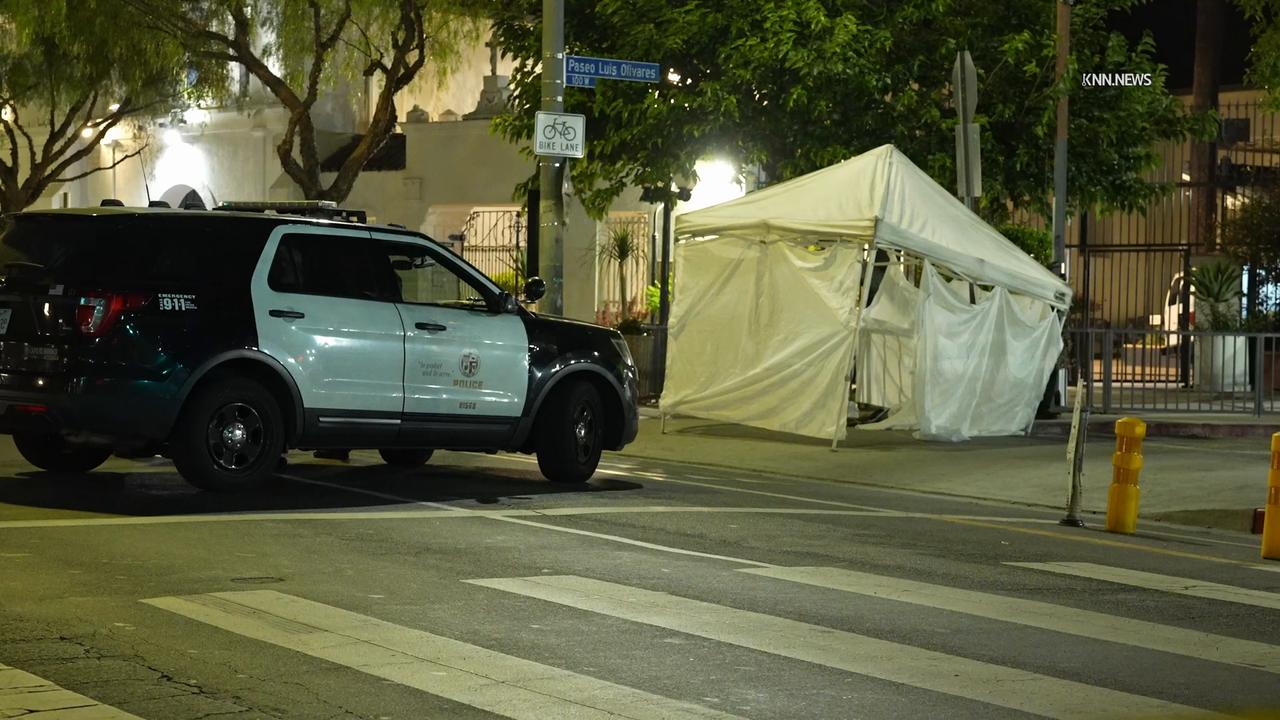 Video thumbnail for US, Los Angeles: Downtown Los Angeles Stabbing Incident Results in Death.
