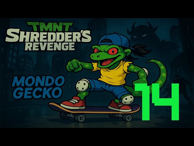 Video thumbnail for TMNT: SHREDDER'S REVENGE – Episode 14 [No Commentary | 1080p 60FPS] Mondo Gecko