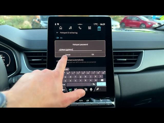 Video thumbnail for Renault Captur – How to Turn On Hotspot