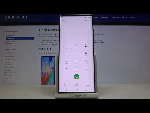 Video thumbnail for How to Activate Dial Pad Tones on LG Wing – Disable Dial Pad Sounds