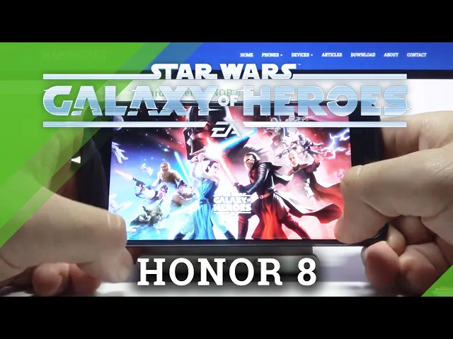 Video thumbnail for How Star Wars Galaxy of Heroes Performs on HONOR 8 – Star Wars Galaxy of Heroes Gameplay