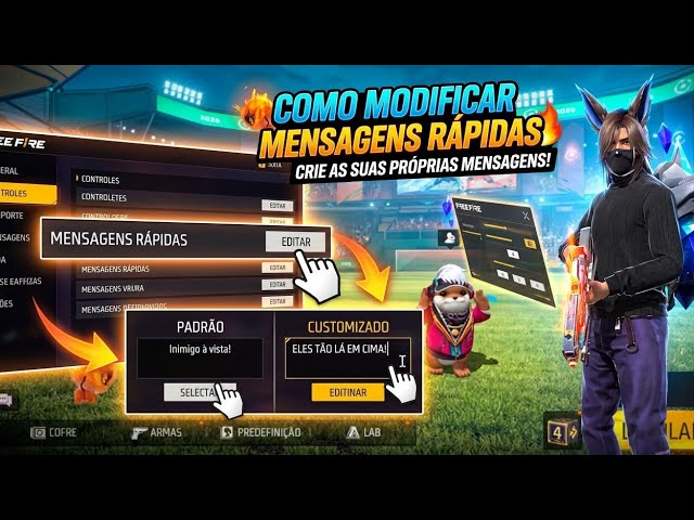Video thumbnail for Como modificar mensagens rápidas no #freefire