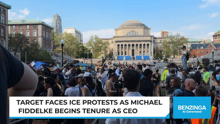 Video thumbnail for Target ICE Protest