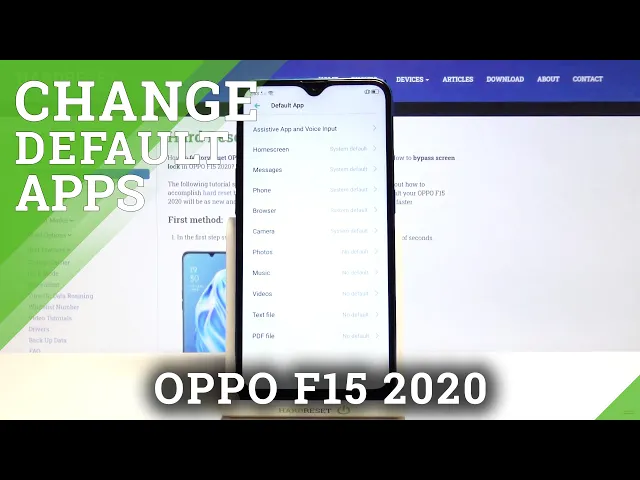 Video thumbnail for OPPO F15 2020 – Change Default Apps Settings & Choose new Main Browser