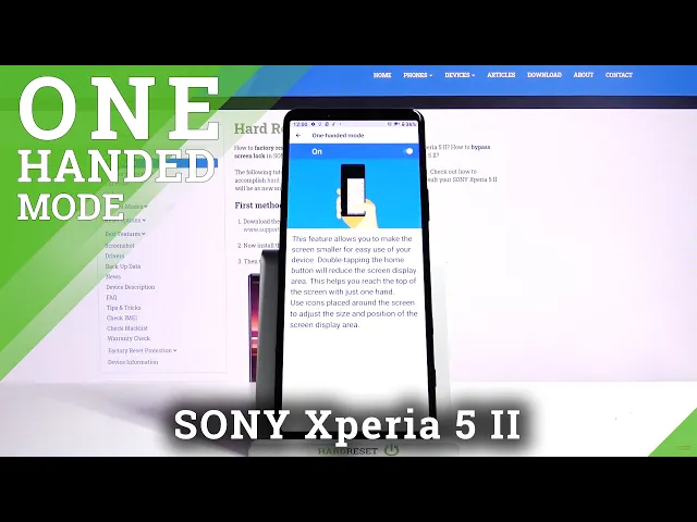 Video thumbnail for How to Activate One-Handed Mode in Sony Xperia 5 II – Make Screen Smaller