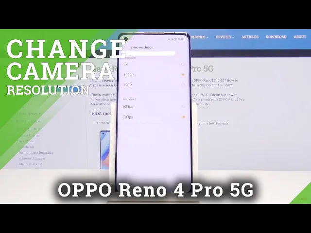 Video thumbnail for How to Change Video Resolution in OPPO Reno4 Pro 5G – Open Camera’s Settings