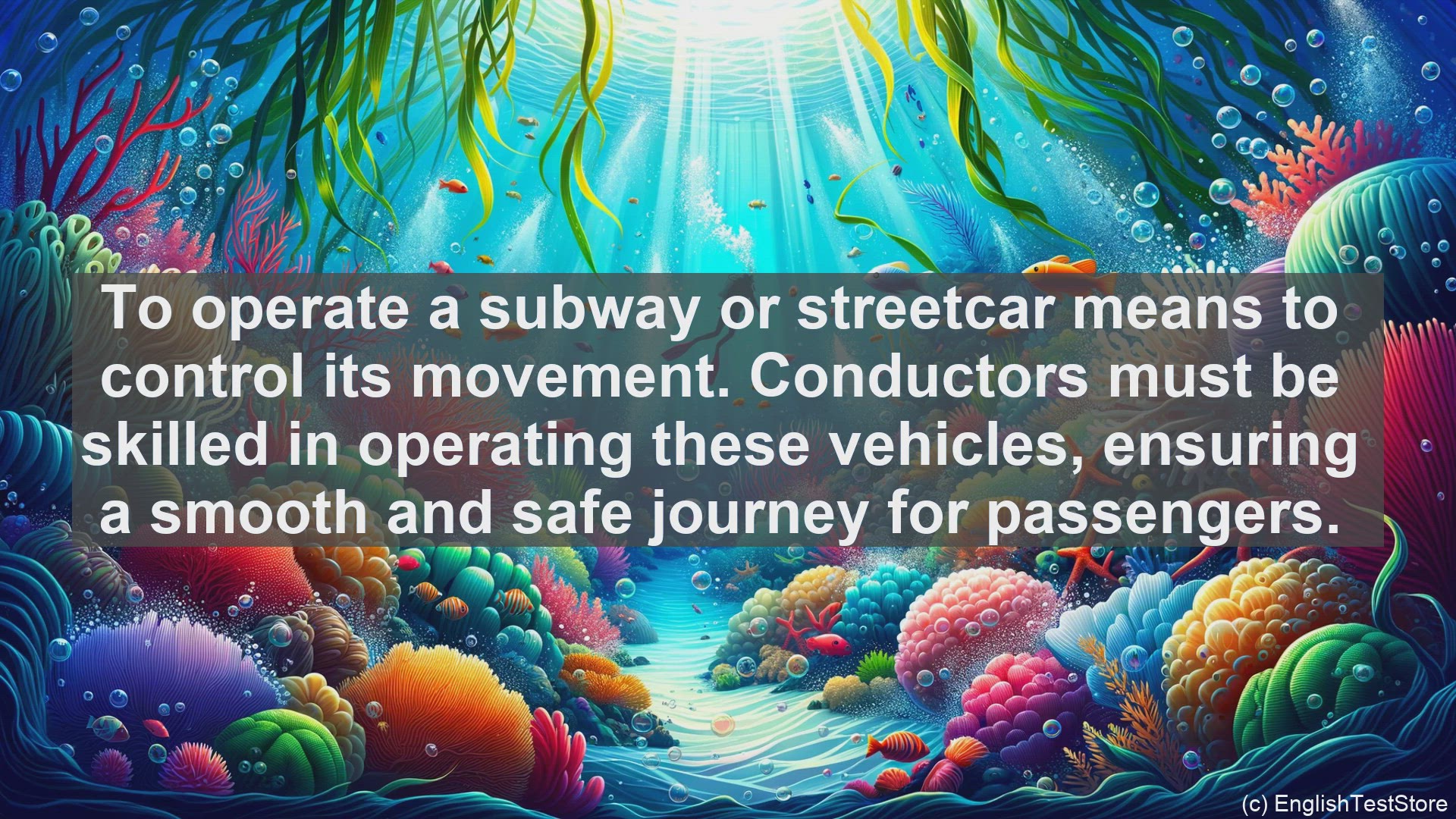 'Video thumbnail for Top 10 English Verbs for Subway and Streetcar Conductor'