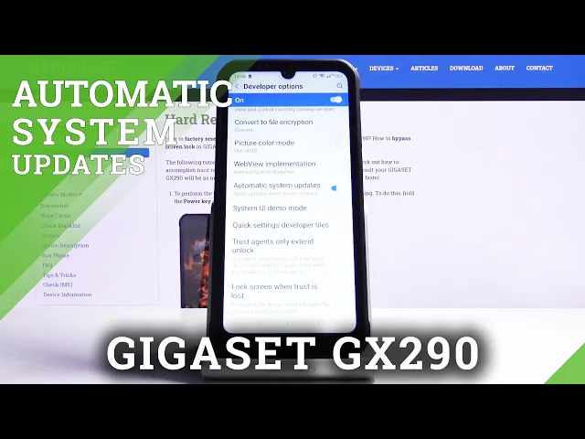 Video thumbnail for How to Enable Automatic Update on the Gigaset GX290 – Install Updates